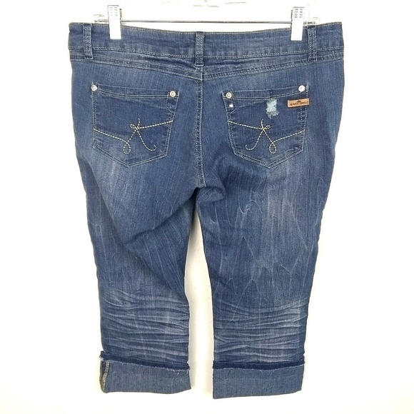 Almost Famous Jean Capri's | sz 9 - Picture 2 of 3